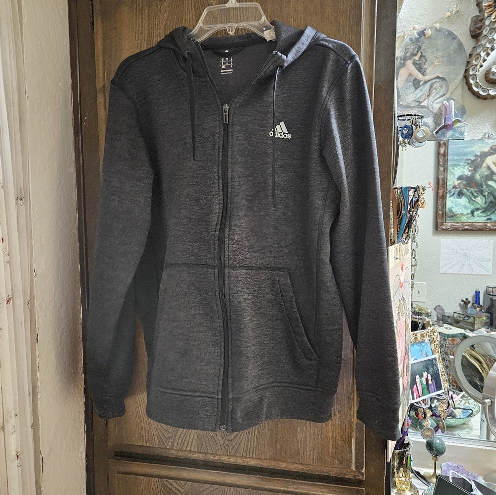 Adidas zip hoodie
